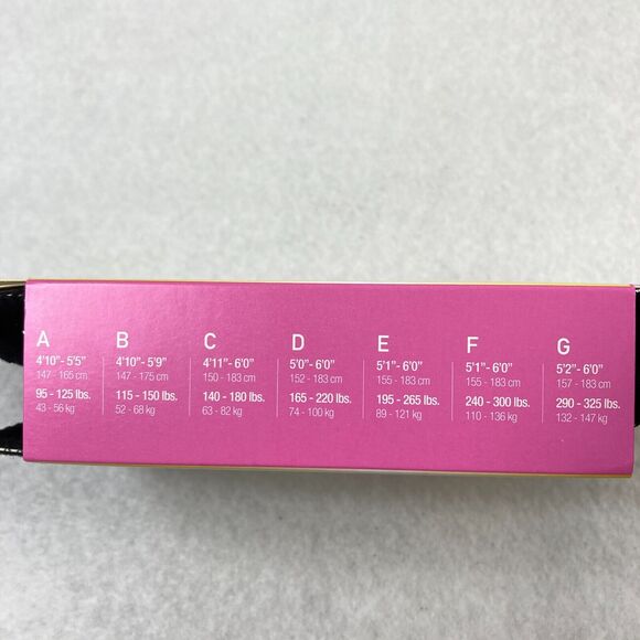 Star Power By Spanx Women‎ Size C Shaping Tights Black Open Weave Diamond Stripe - Picture 6 of 7